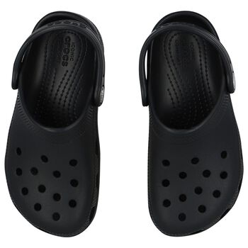 Black Classic Clogs Sandals