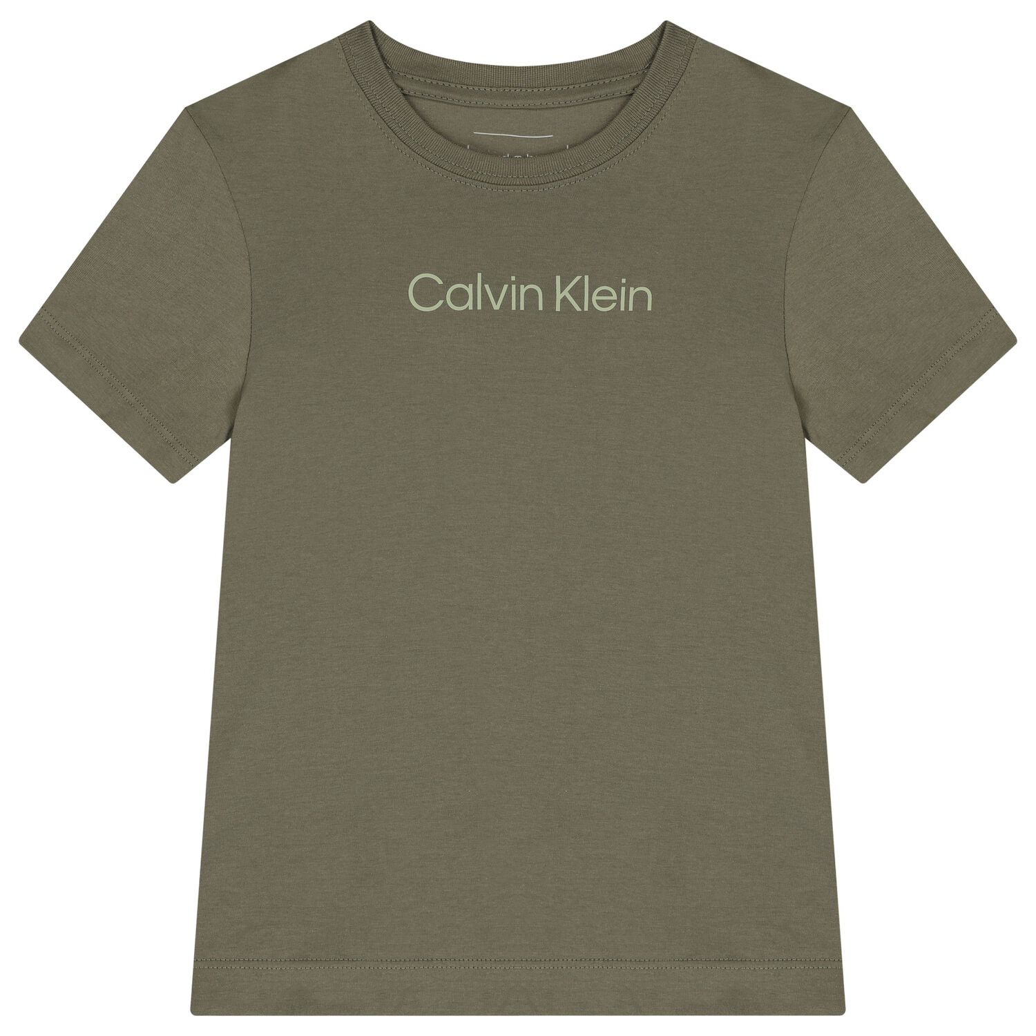 Boys Green Logo T-Shirt, 3, hi-res