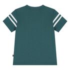 Younger Boys Green Logo T-Shirt , 2, hi-res