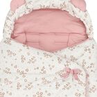 Baby Girls Ivory & Pink Nest, 1, hi-res