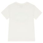 Boys White Portofino Print T-Shirt, 1, hi-res