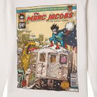 Boys White Logo Top, 1, hi-res