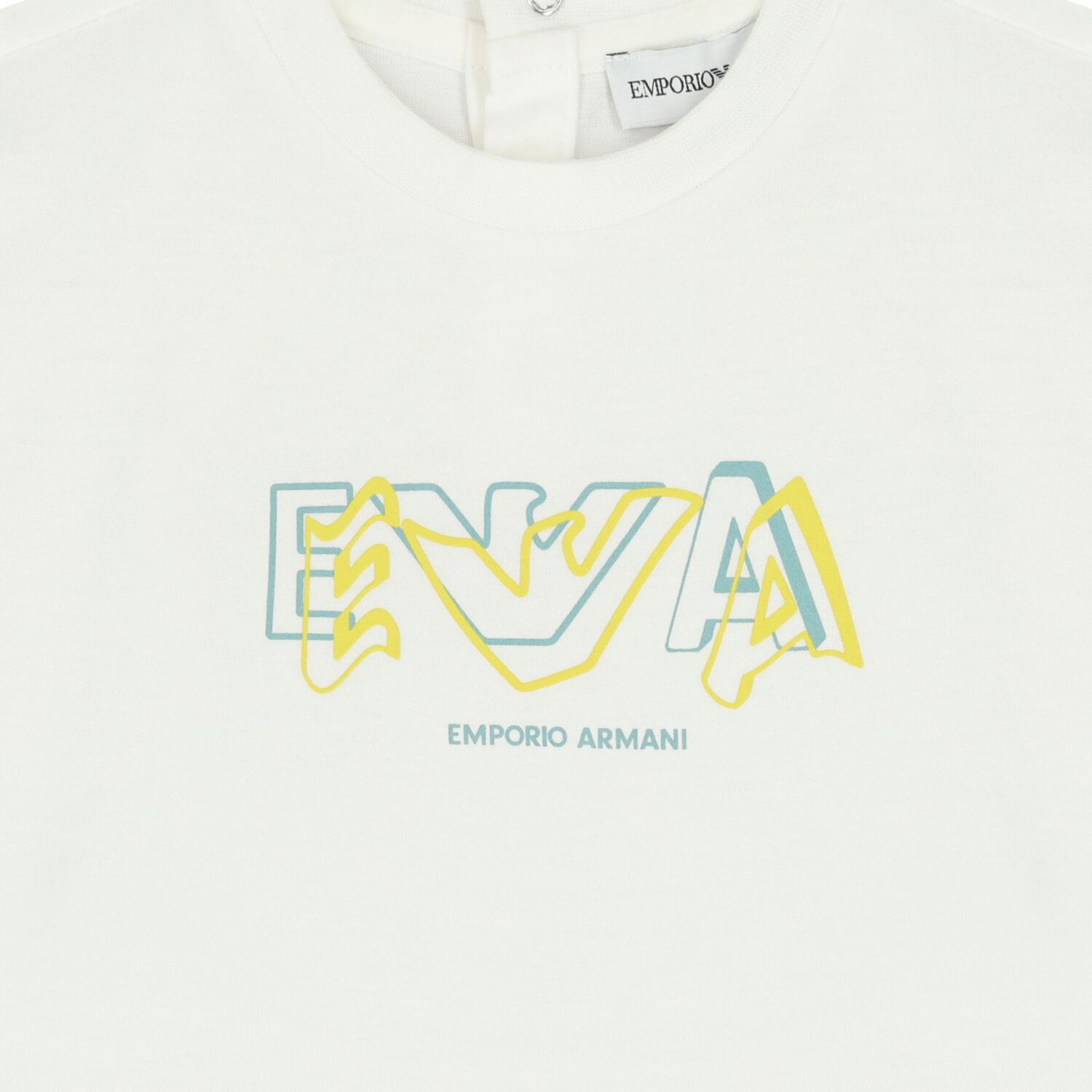 قمصان بيضاء وزرقاء للأولاد الصغار (عبوة من قطعتين), 1, hi-res