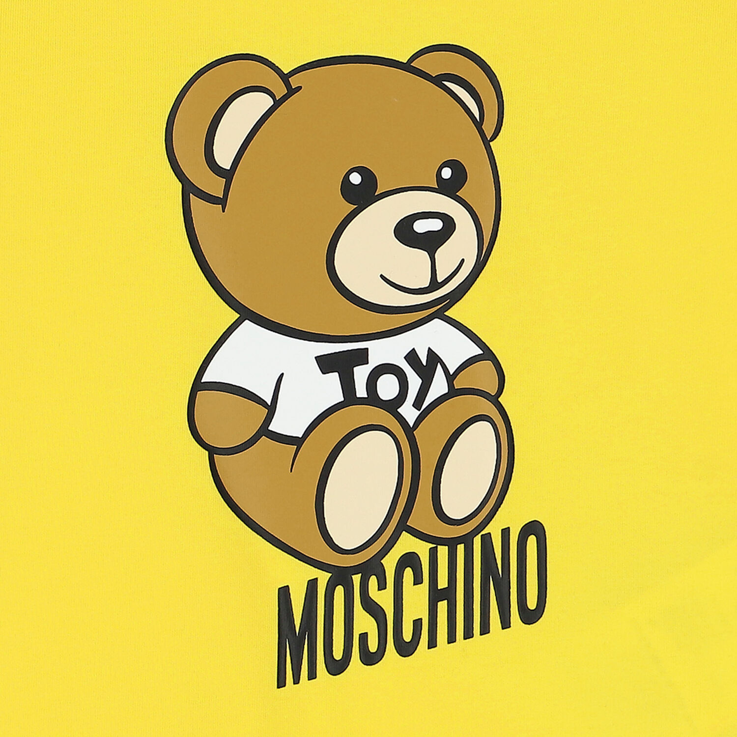 Yellow Teddy Bear Logo T-Shirt, 1, hi-res