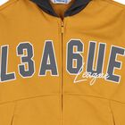 طقم بدله رياضيه اولاد باللون الاصفر والرمادى ( 3 قطع ) , 1, hi-res