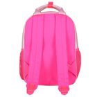 Girls Pink Logo Backpack ( 35cm ), 1, hi-res