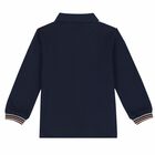 تيشيرت بولو باللون الابيض والاحمر للاولاد, 2, hi-res