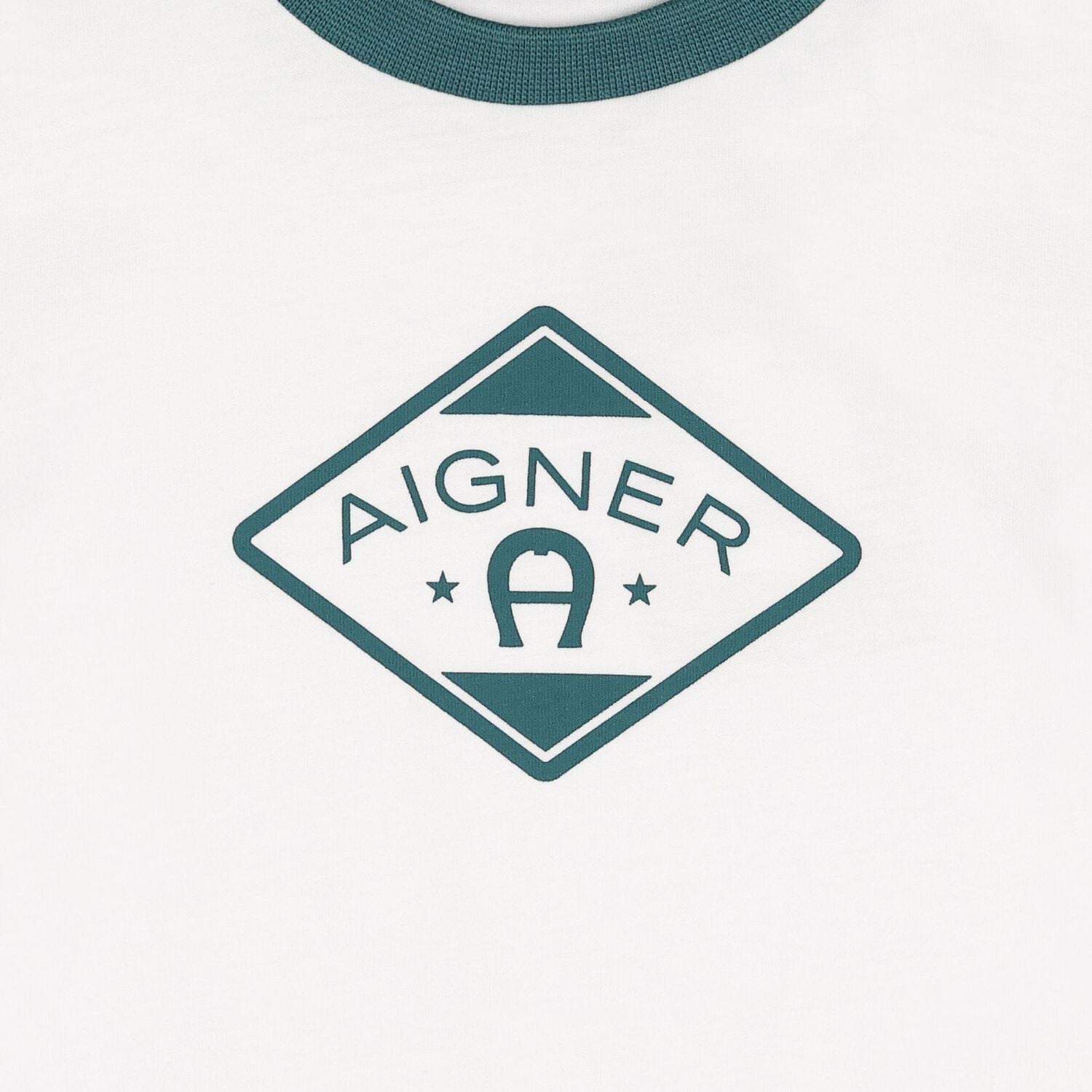 Younger Boys White Logo T-Shirt, 1, hi-res
