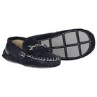 حذاء كلاسيكي من الجلد السويدي باللون الأزرق, 1, hi-res