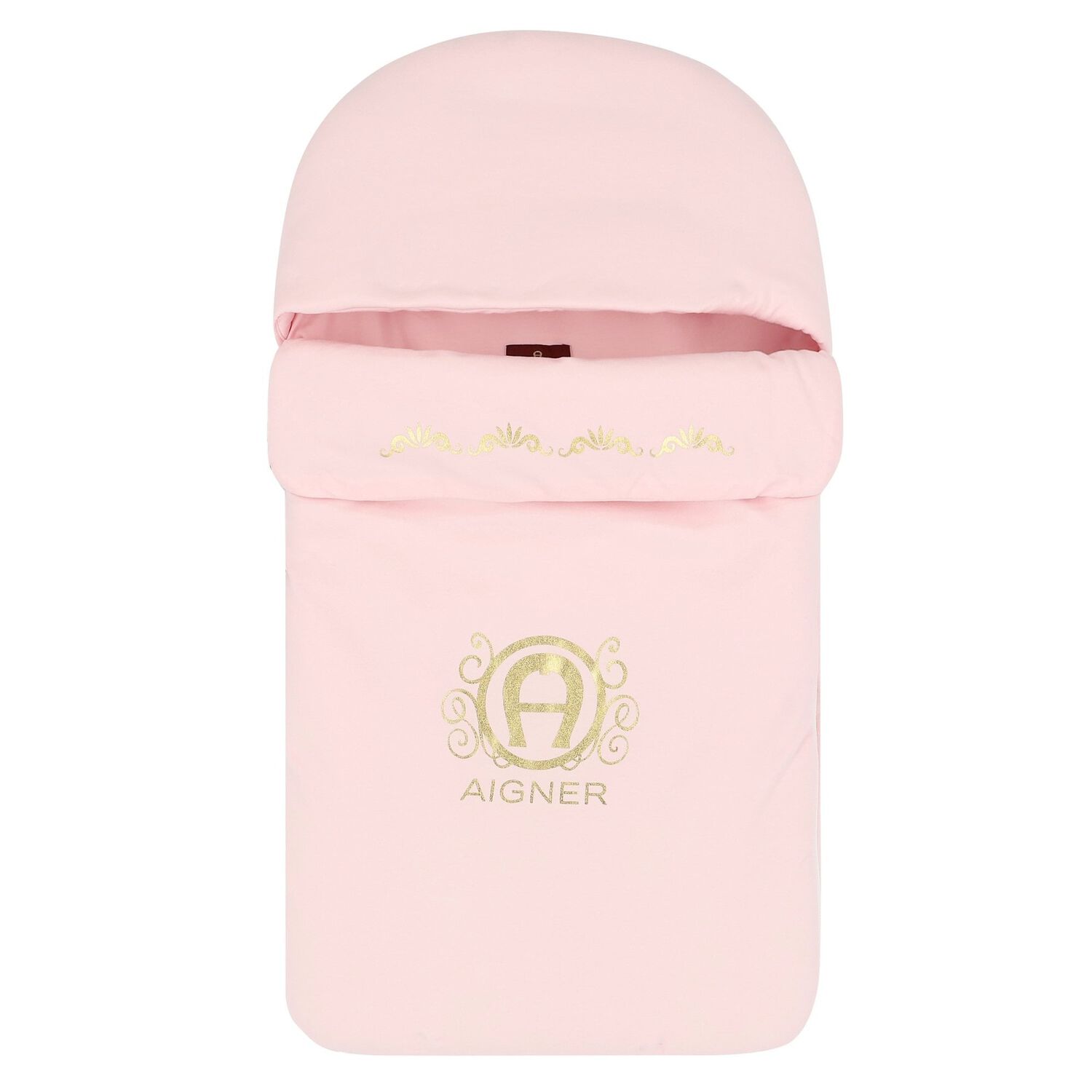 مدس بنات بالشعار باللون الوردى والذهبى, 2, hi-res