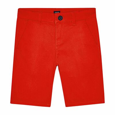 Boys Red Chino Shorts