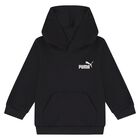 Younger Boys Black Logo Tracksuit, 1, hi-res