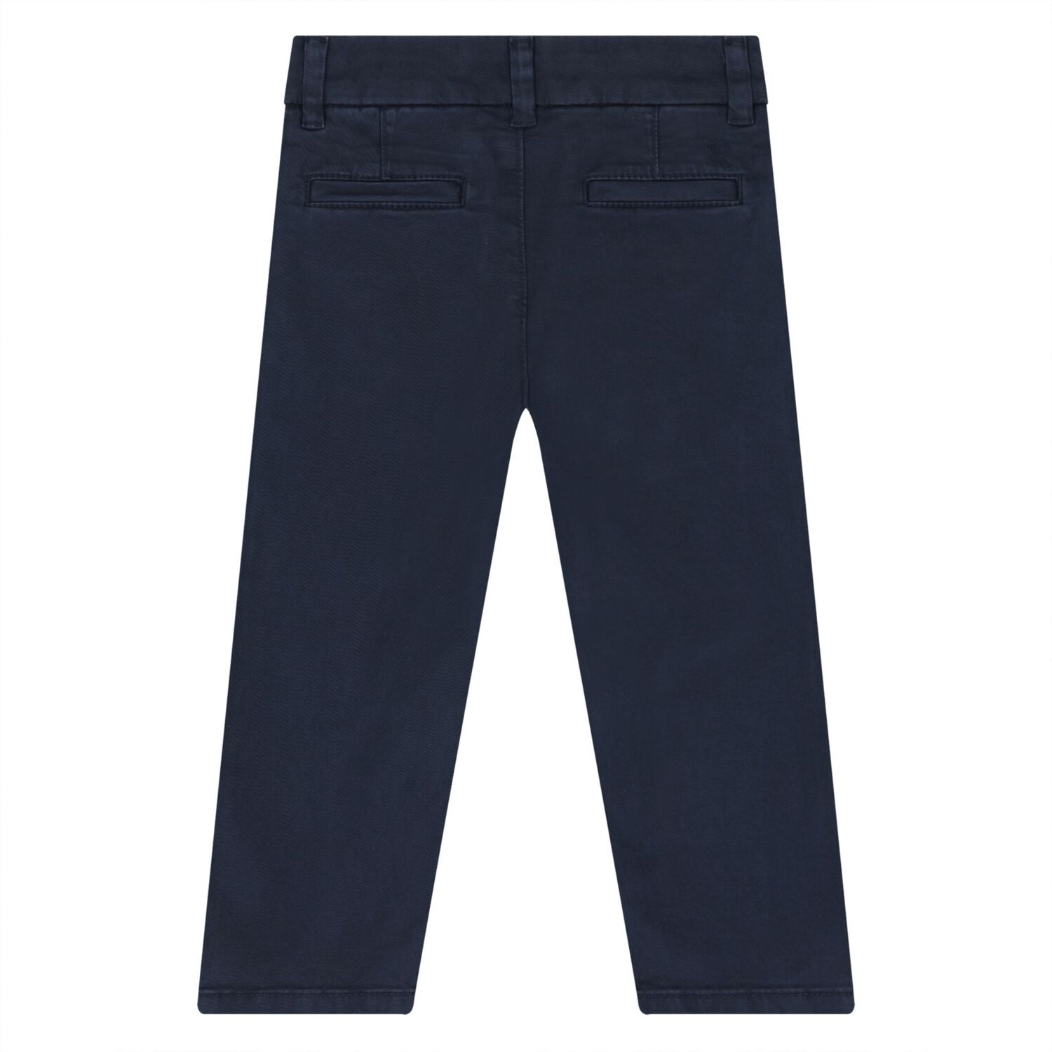 Younger Boys Navy Blue Trousers, 2, hi-res