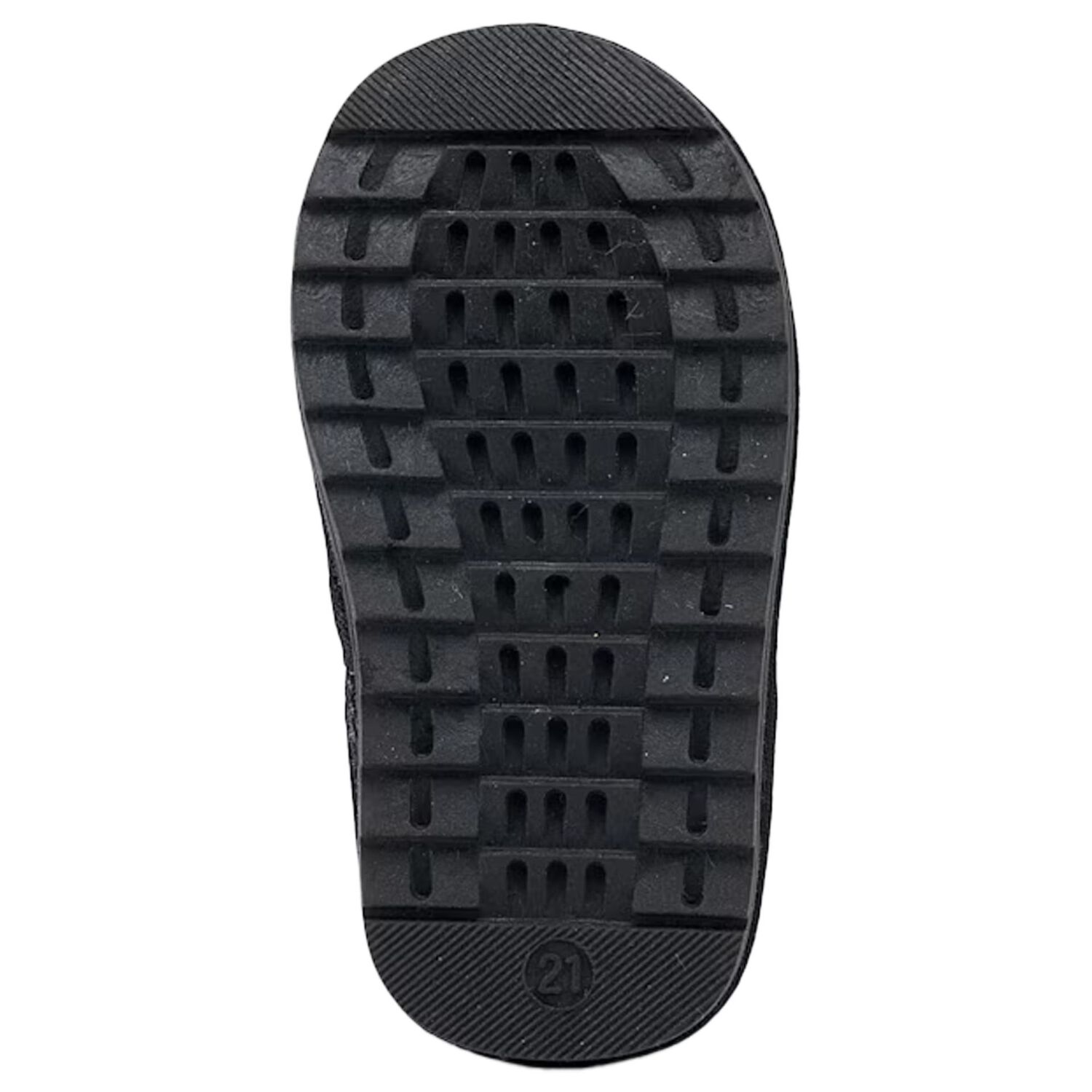 حذاء بنات من جلد الغزال الصناعي باللون الأسود, 2, hi-res image number null