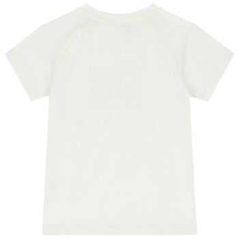 Girls Ivory Logo T-Shirt