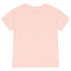 Girls Pink Logo T-Shirt, 1, hi-res