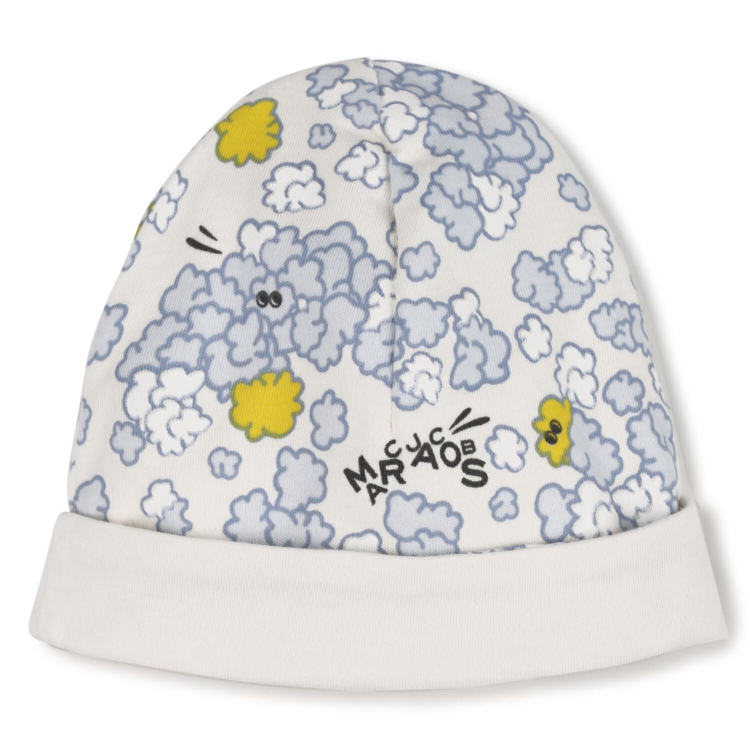Ivory & Blue Popcorn Logo Babygrow Gift Set, 1, hi-res
