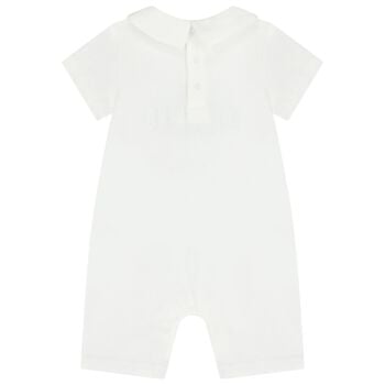 رومبير اطفال بشعار تيدى بير باللون الابيض 