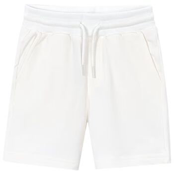 Boys White Logo Shorts