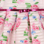 Girls Pink Floral Dress, 1, hi-res
