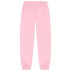Girls Pink Jordan Joggers, 1, hi-res