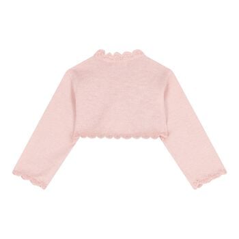 Baby Girls Pink Knitted Cardigan