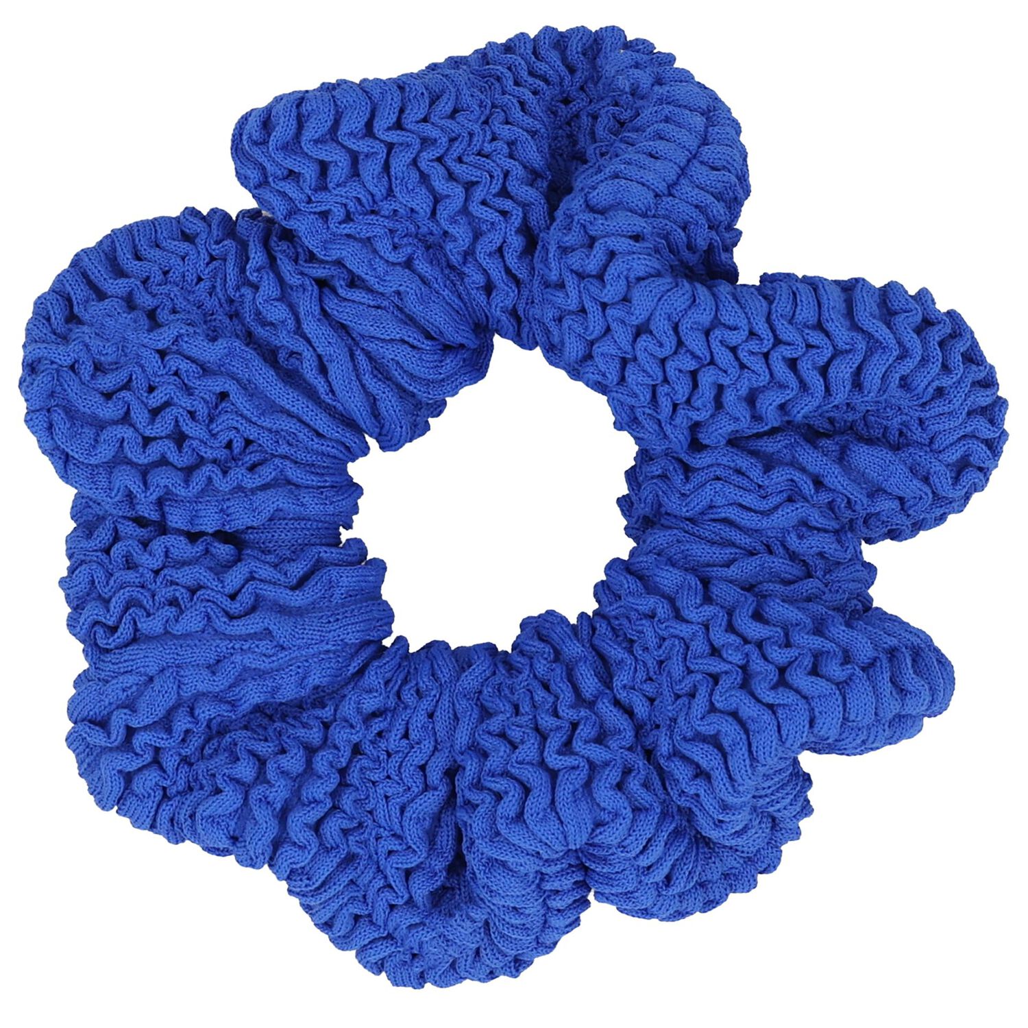 Girls Green, Yellow & Blue Crinkle Scrunchies ( 3 Pack ) , 1, hi-res