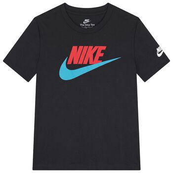 Boys Black Logo T-Shirt