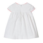 فستان بطبعة الزهور باللون الأبيض, 1, hi-res