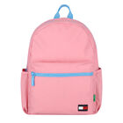 Girls Pink Logo Backpack, 2, hi-res