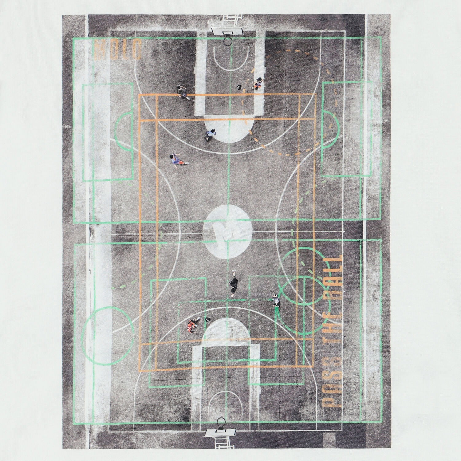 تيشيرت قطن باللون الأبيض للاولاد, 1, hi-res