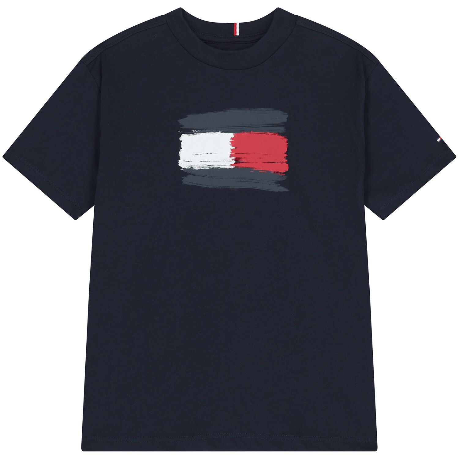 Boys Navy Blue Logo T-Shirt, 1, hi-res