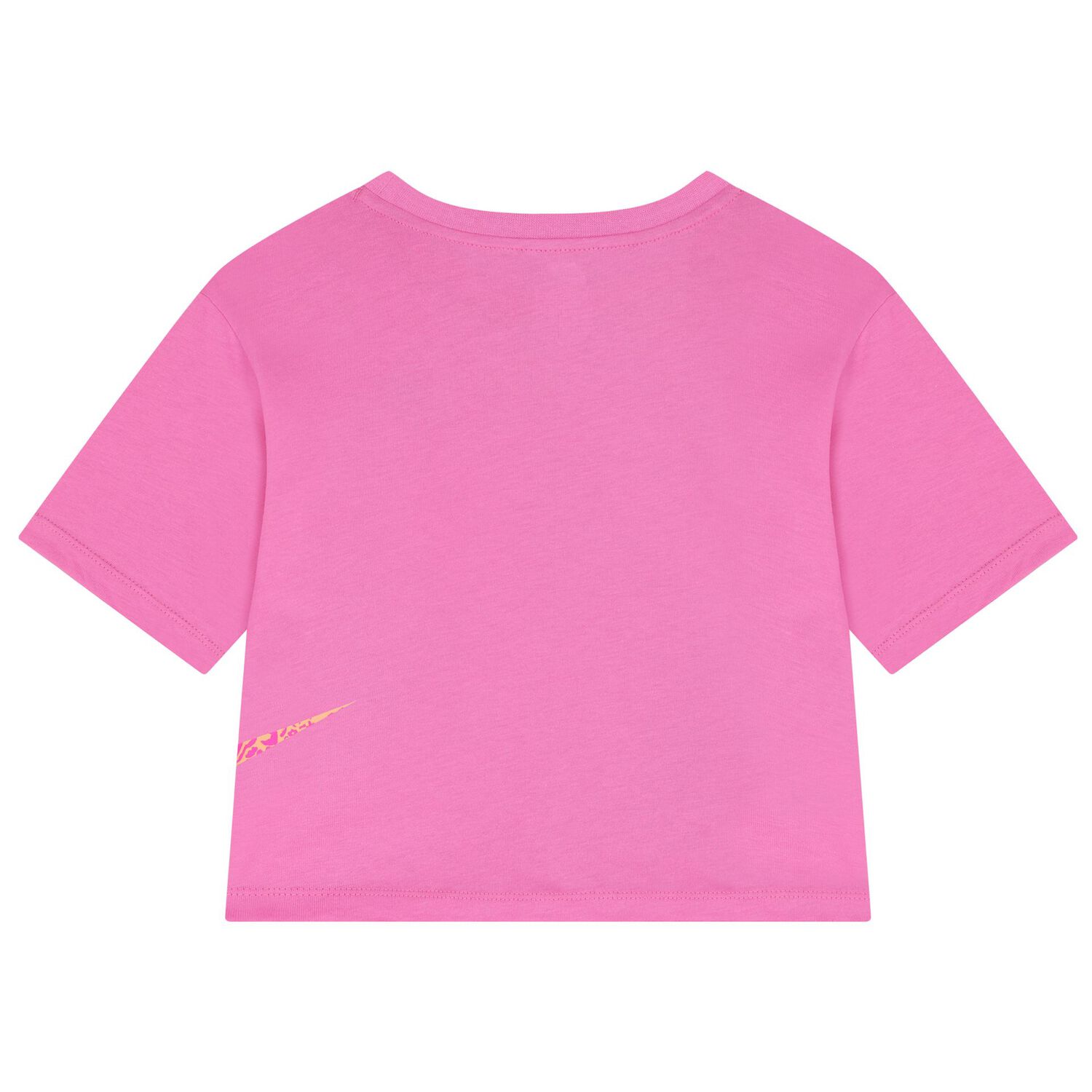 Girls Pink & Orange Logo Shorts Set, 1, hi-res