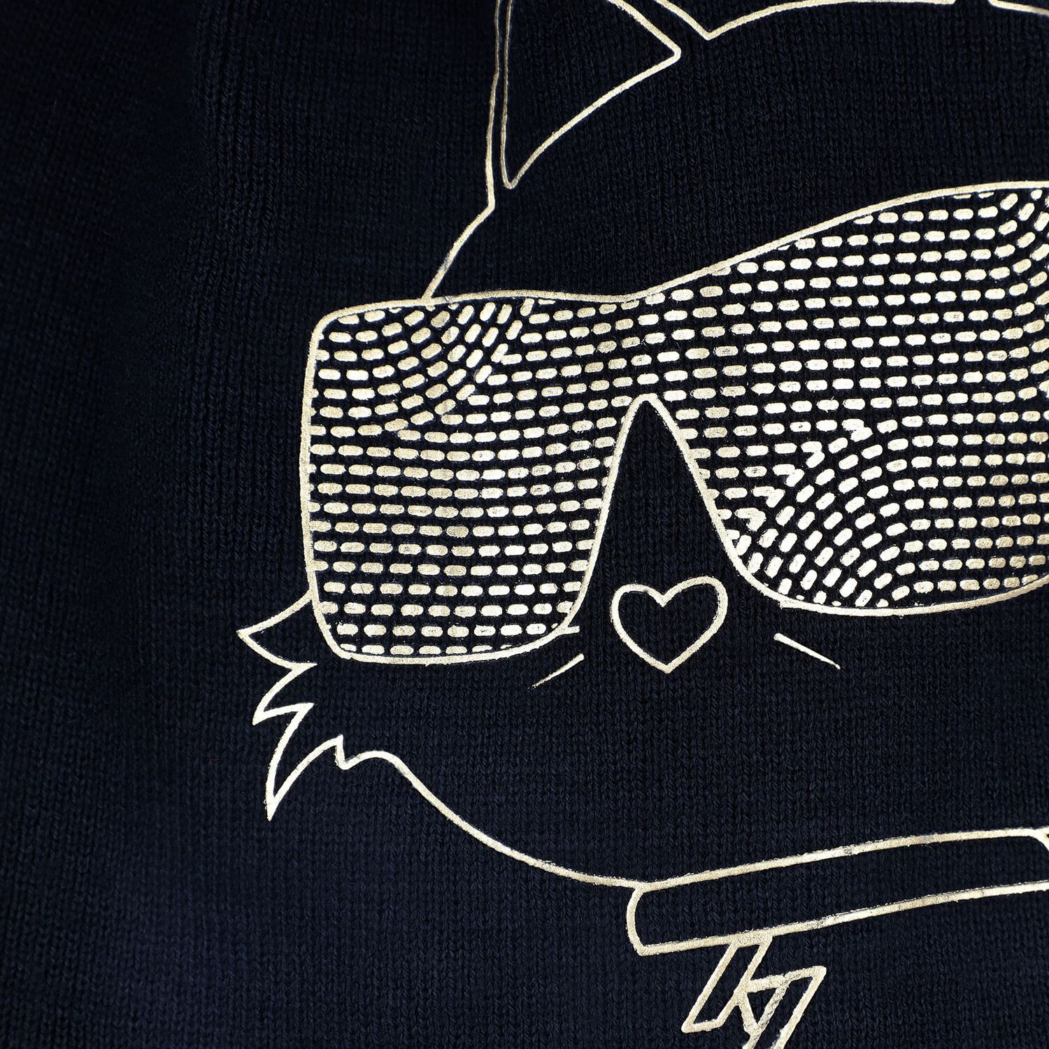 قبعة تشوبيت سوداء محبوكة للبنات, 1, hi-res