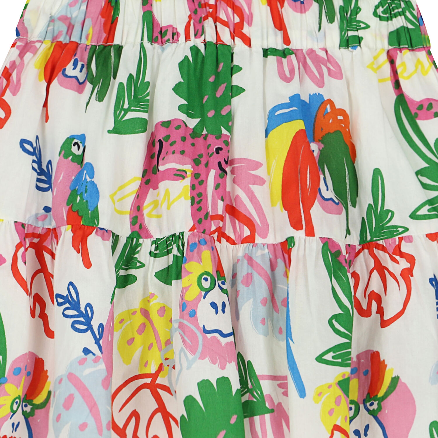 تنورة بطبعة باللون العاجي, 1, hi-res