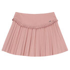 Girls Ivory & Pink Skirt Set, 1, hi-res