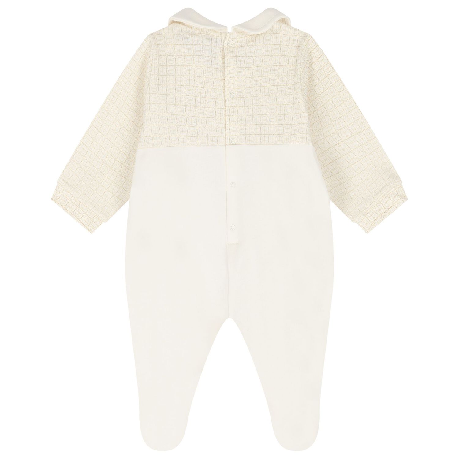 أفرول بالشعار باللون العاجي والذهبي, 1, hi-res