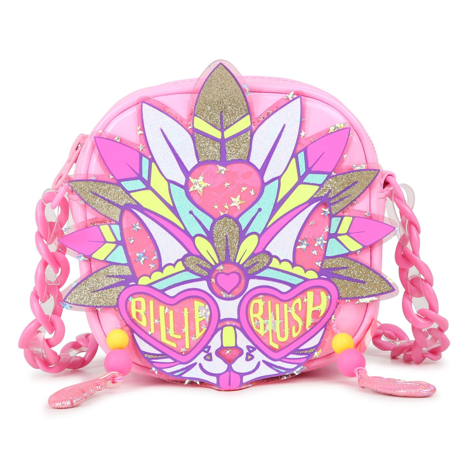 Girls Pink Cat Hand Bag ( 12cm ), 1, hi-res