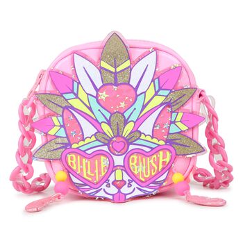 Girls Pink Cat Hand Bag ( 12cm )
