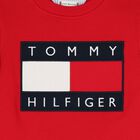 سويت شيرت اولاد بالشعار باللون الاحمر , 2, hi-res