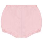 Baby Girls White & Pink Shorts Set ( 2-Pack ), 1, hi-res