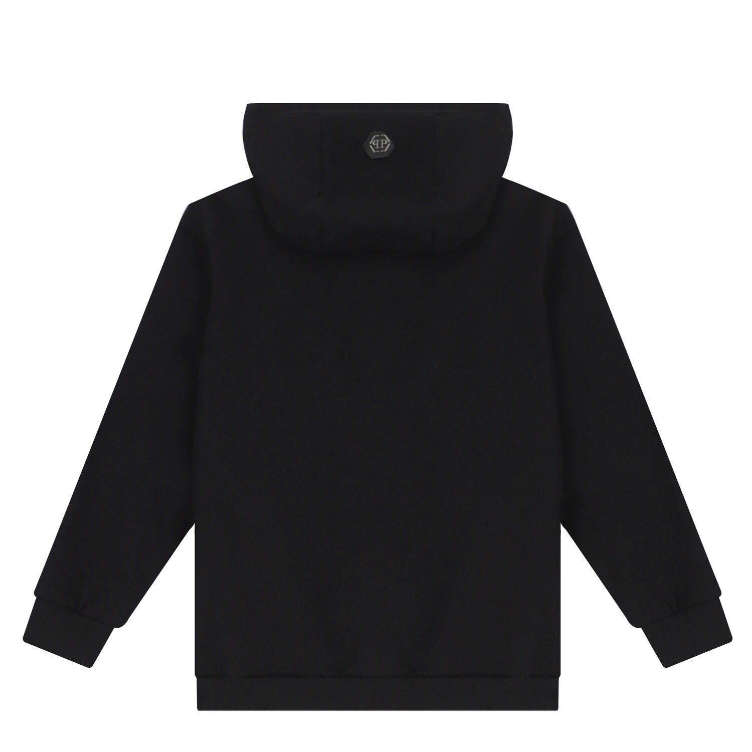 توب هودى بشعار تبدى باللون الاسود للبنات, 1, hi-res image number null