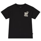 Boys Black Logo T-Shirt, 2, hi-res