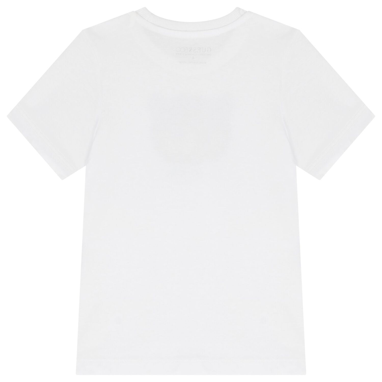 تي شيرت أبيض بشعار دب تيدي للأولاد, 1, hi-res image number null