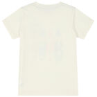 Boys Ivory Logo T-Shirt, 1, hi-res