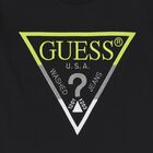 توب اولاد بالشعار باكمام طويله باللون الاسود , 2, hi-res