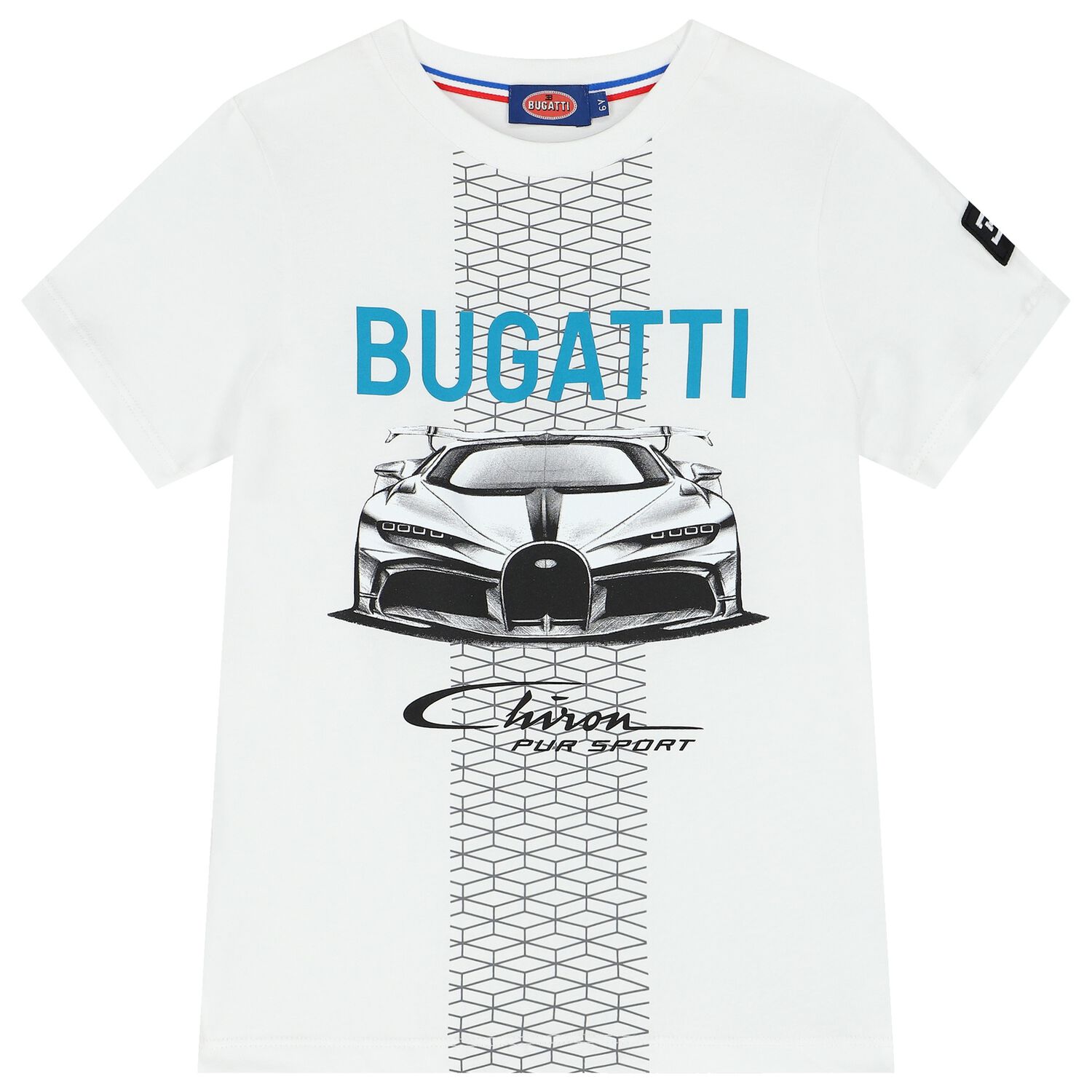 Boys White Logo T-Shirt, 1, hi-res