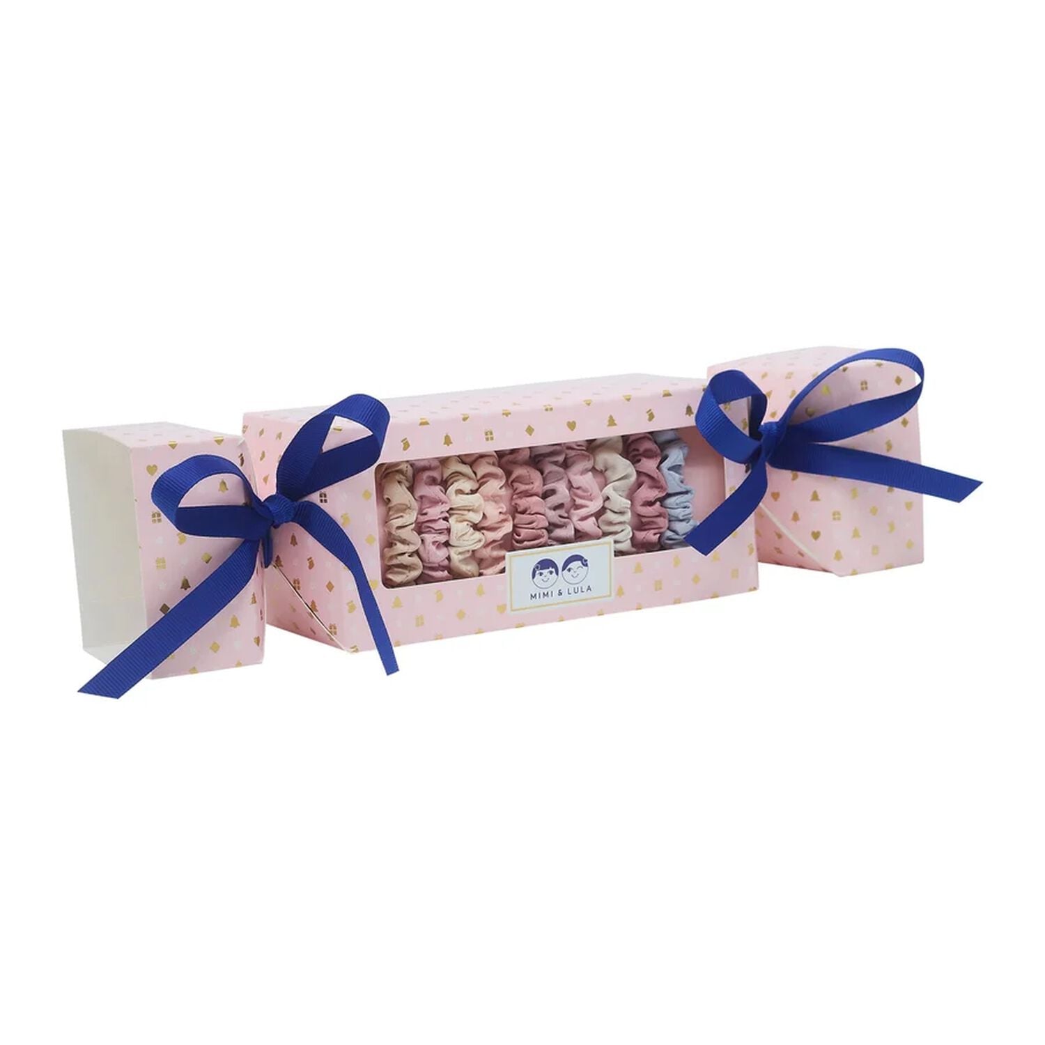 مفرقعة عيد الميلاد تحتوي على ربطة شعر وردية للفتيات, 1, hi-res
