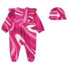 Baby Girls Pink & Purple Babygrow Gift Set, 2, hi-res