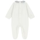 Baby Boys Ivory Teddy Bear Babygrow, 1, hi-res